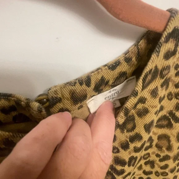 Entro Leopard Print Mini Swing Dress - Picture 4 of 6